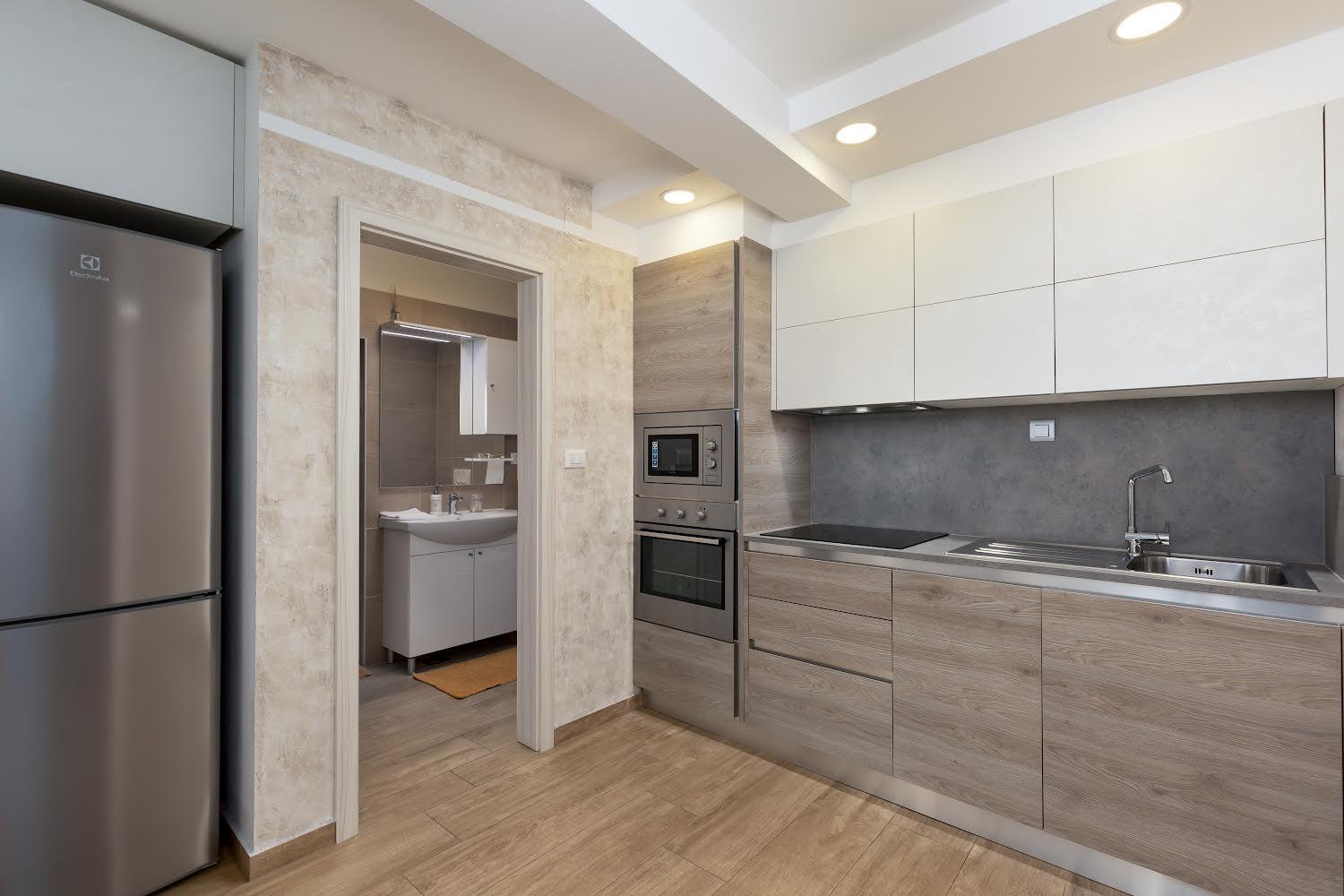 Apartman Angolo Verde Vizinada Bagian luar foto