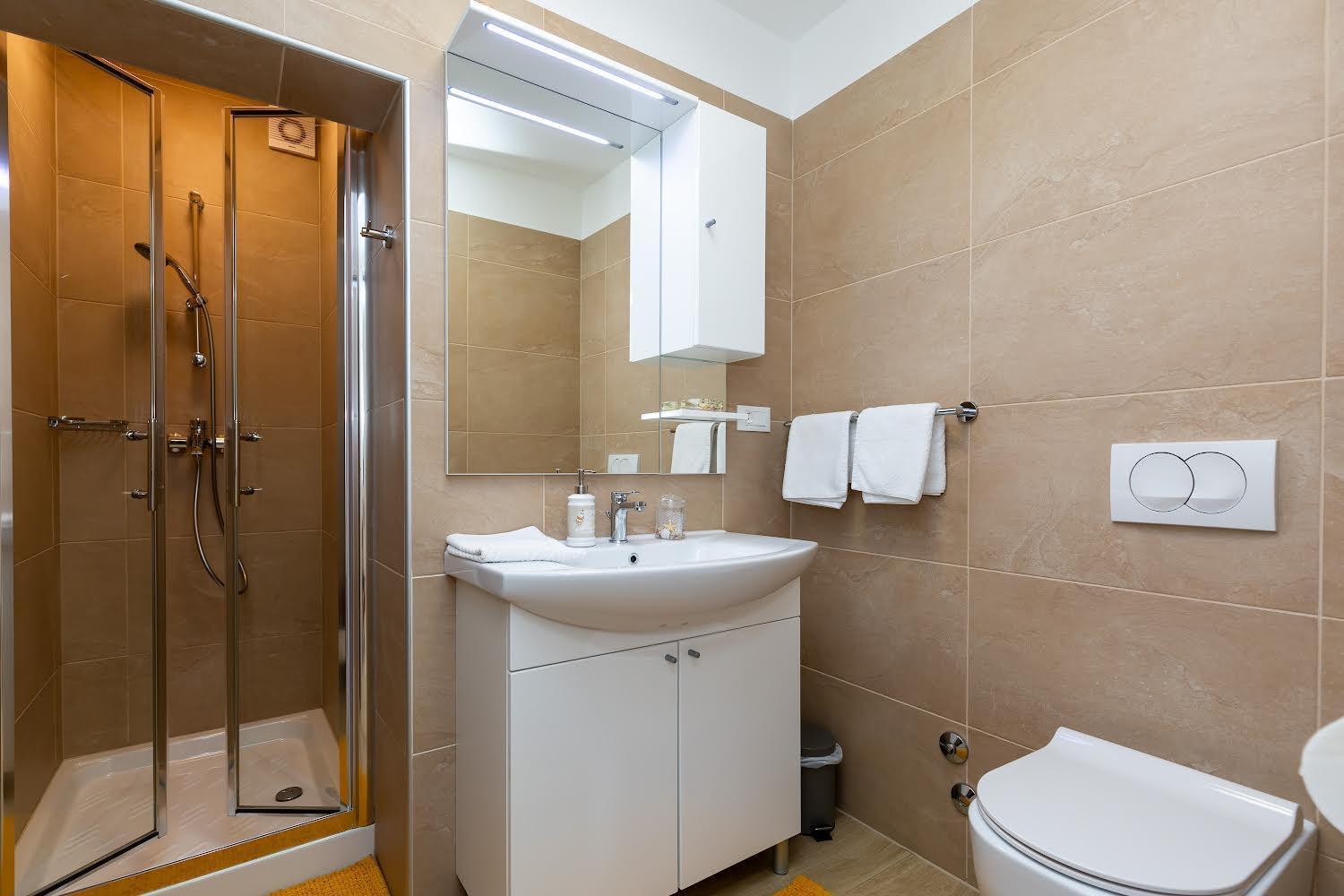 Apartman Angolo Verde Vizinada Bagian luar foto