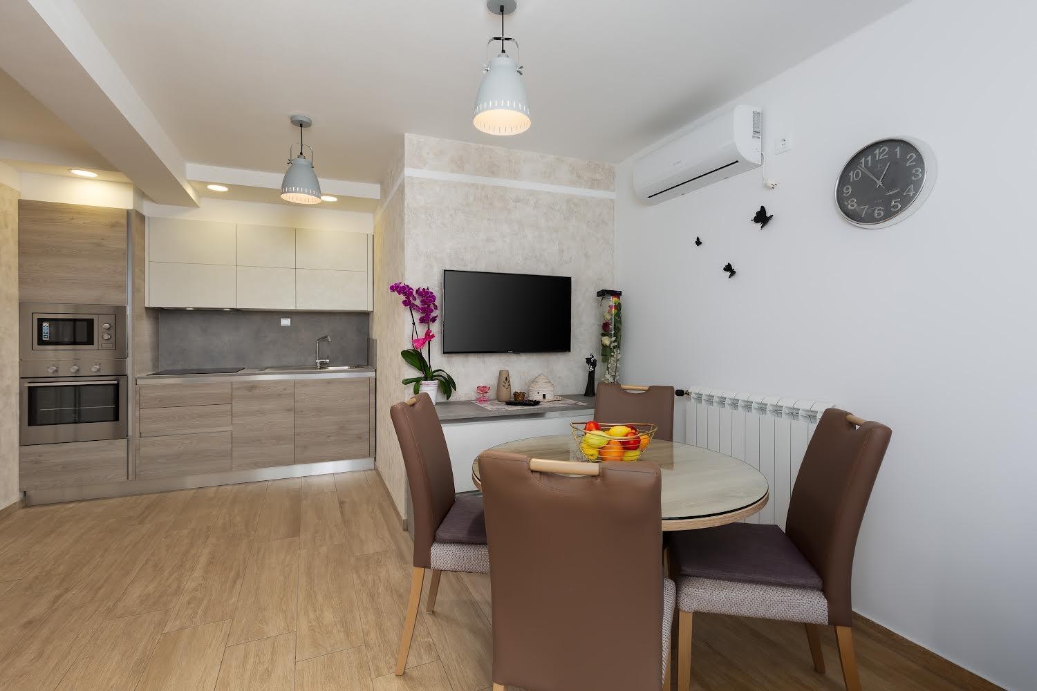 Apartman Angolo Verde Vizinada Bagian luar foto